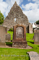 Robert Burns` family grave, Kirkoswald Old Parish Church